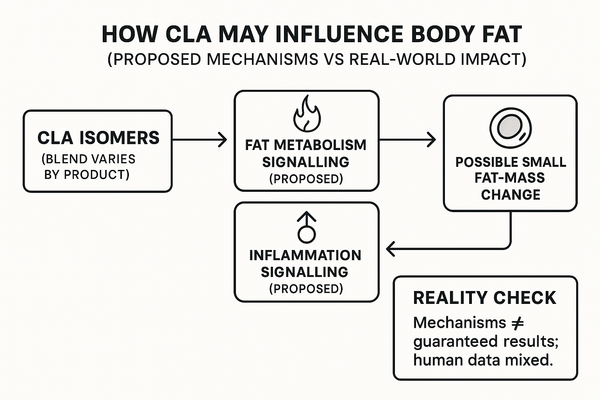 CLA safety cautions for glucose, liver, and lipids