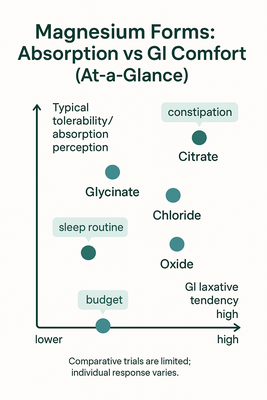 Magnesium dosage RDA UL and safety checklist