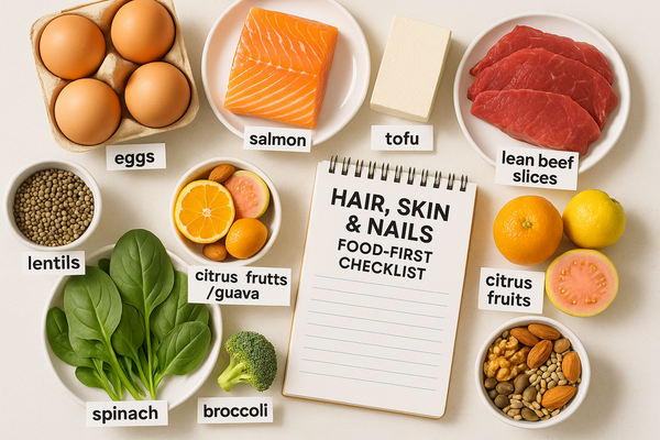 Iron and hair shedding: food to ferritin testing before supplement