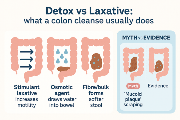 Liver kidneys and gut as the body’s natural detox system