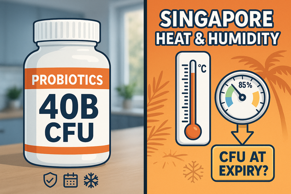 CFU decline timeline showing why end-of-shelf-life CFU matters in Singapore
