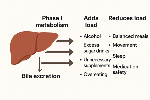 Health screening and fatty liver risk factors