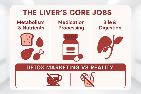 How fatty liver develops pathway infographic